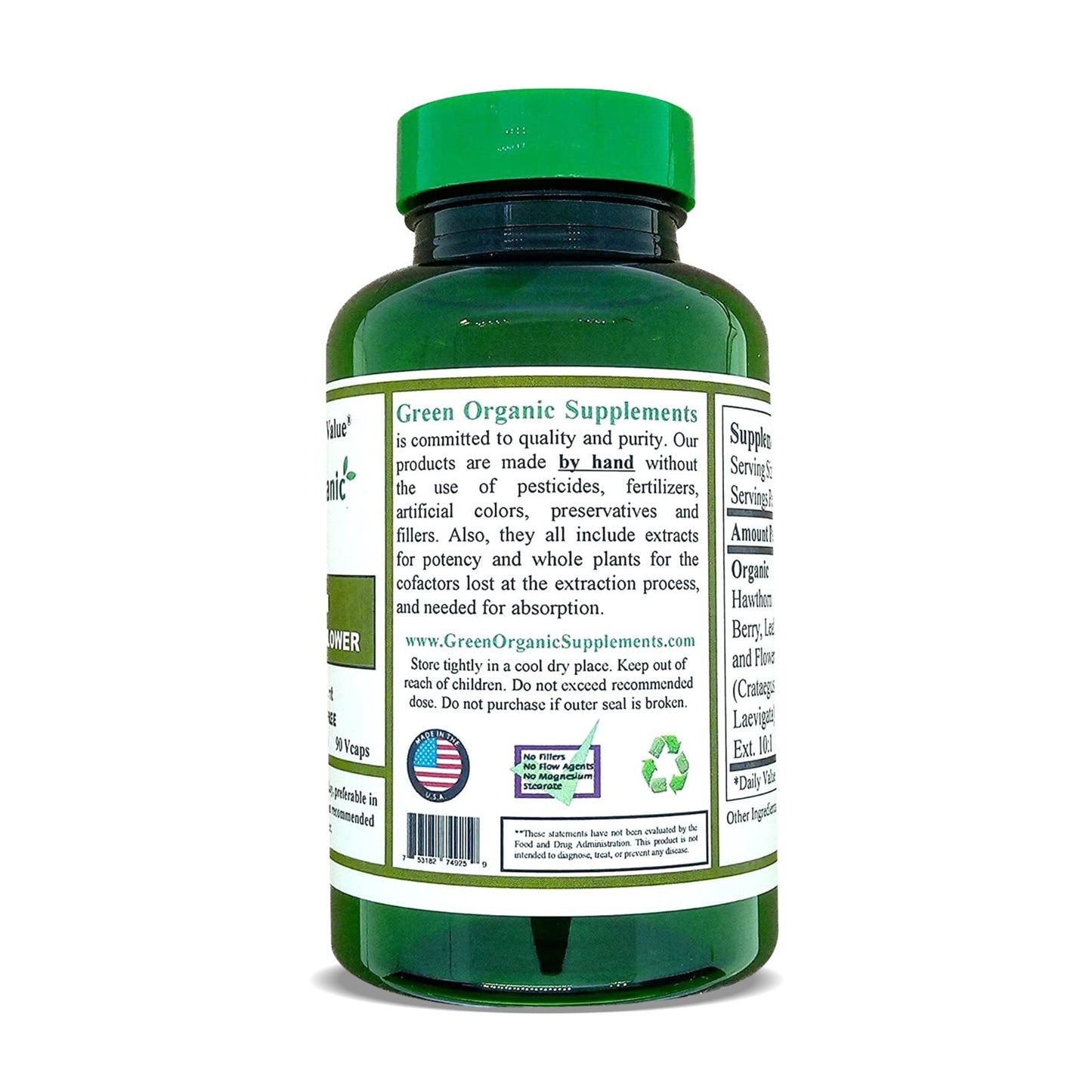 White Willow Bark Capsules 90 Caps, 710Mg - Green Organic Supplements